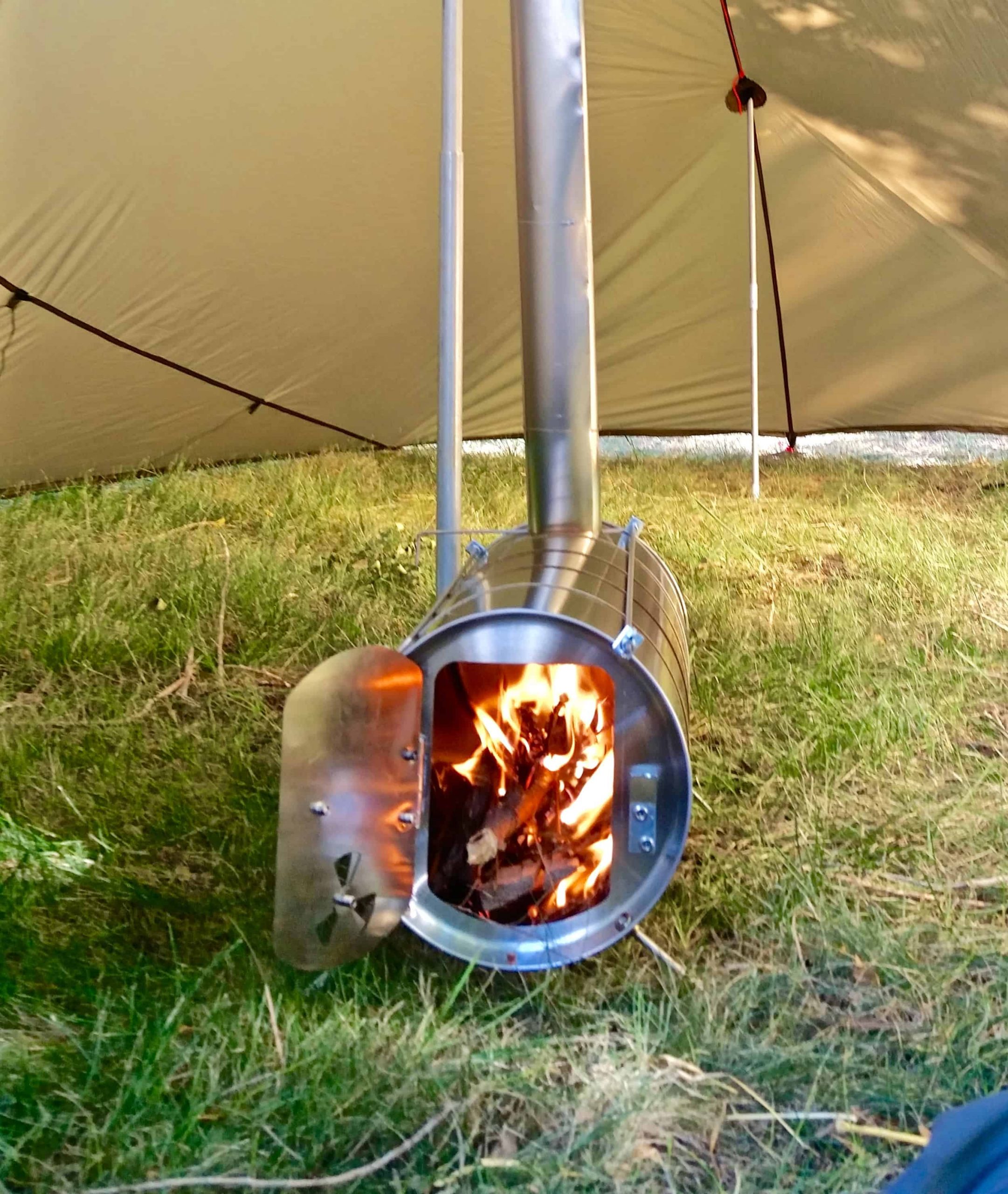 U-Turn Titanium Tent Stove Pipe